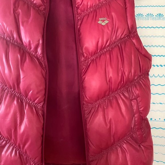 Arena pink winter vest - Picture 6 of 9